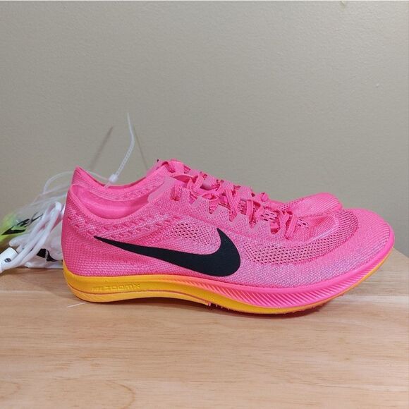 Nike ZoomX Dragonfly Track Spikes Hyper Pink Orange CV0400-600 Mens 8.5 Women 10 - Picture 1 of 7